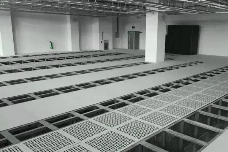 access-floor-ESD flooring installation in Chennai - Chem Coats
