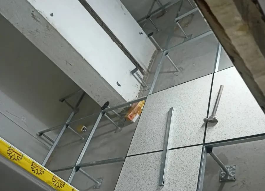 access-floor-ESD flooring installation in Chennai - Chem Coats