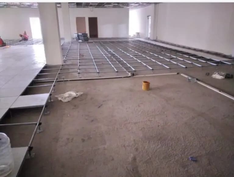 access-floor-ESD flooring installation in Chennai - Chem Coats