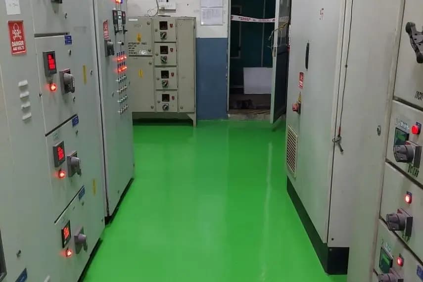 Di-Electric-Flooring installation in Chennai - Chem Coats