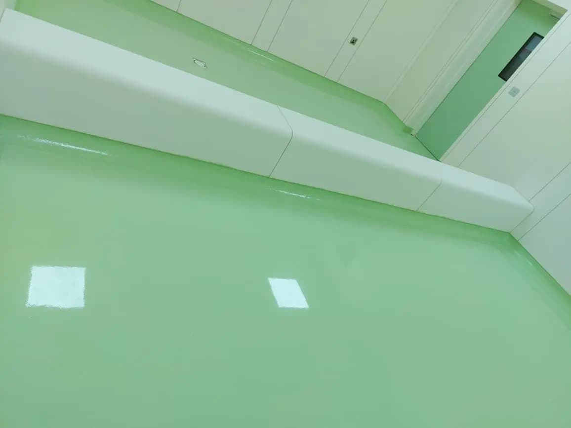 Hygiene epoxy flooring Hygiene epoxy flooring installation in industrial factory – Chem Coats