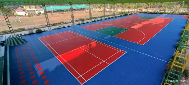 Epoxy Sports flooring installation in Chennai - Chem Coats Epoxy-Sports installation in Chennai - Chem Coats