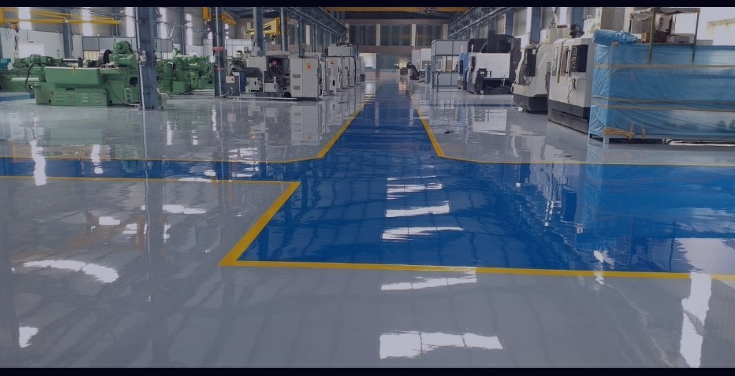 Epoxy Flooring installation in Chennai - Chem Coats
